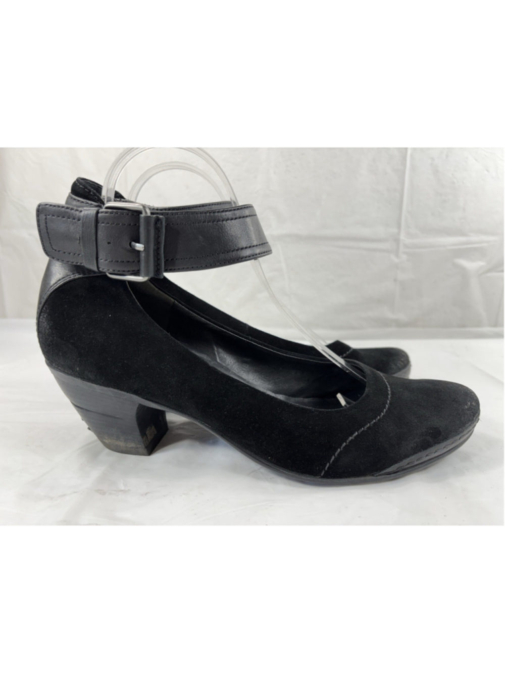 HOGL SUEDE LEATHER hoegl sling pumps SIZE 11.5